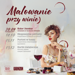Malowanie przy winie