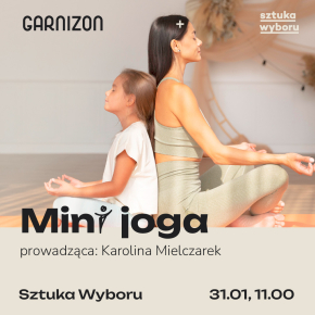 Mini Joga – zajęcia dla dzieci i opiekunów