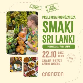 Prelekcja podróżnicza: Smaki Sri Lanki