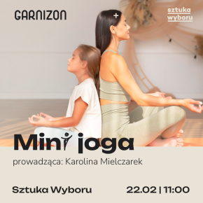 Mini Joga – zajęcia dla dzieci i opiekunów